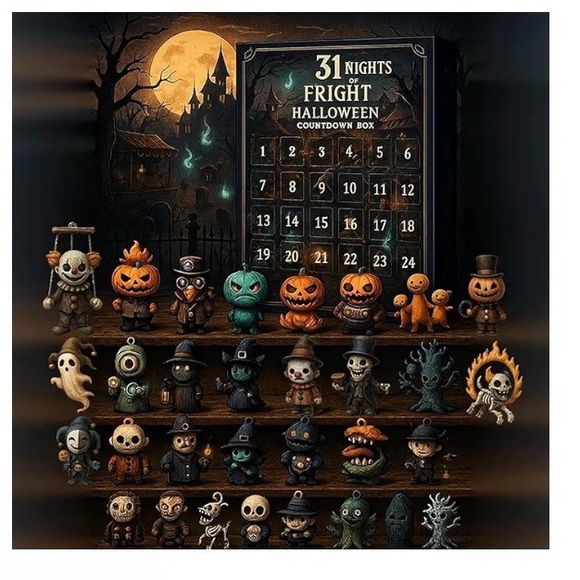 Other - 31 Nights of Fright Halloween Countdown Box